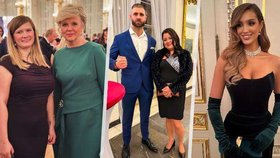 Recepce na Hradě po předávání státních vyznamenání 2025: Poslankyně Chochelová s Evou Pavlovou, Jiří Procházka či misska Górecká (28.10.2025)