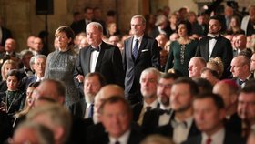 Předávání státních vyznamenání: Premiér Petr Fiala (ODS) (28.10.2023)