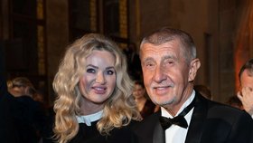 Andrej a Monika Babišovi vyrazili na předávání státních vyznamenání (28.10.2025)