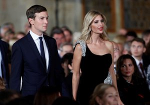 Předávání státních vyznamenání: Ivanka Trumpová s manželem