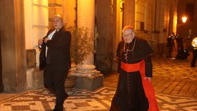 Odchod z udílení státních vyznamenání: Dominik Duka.