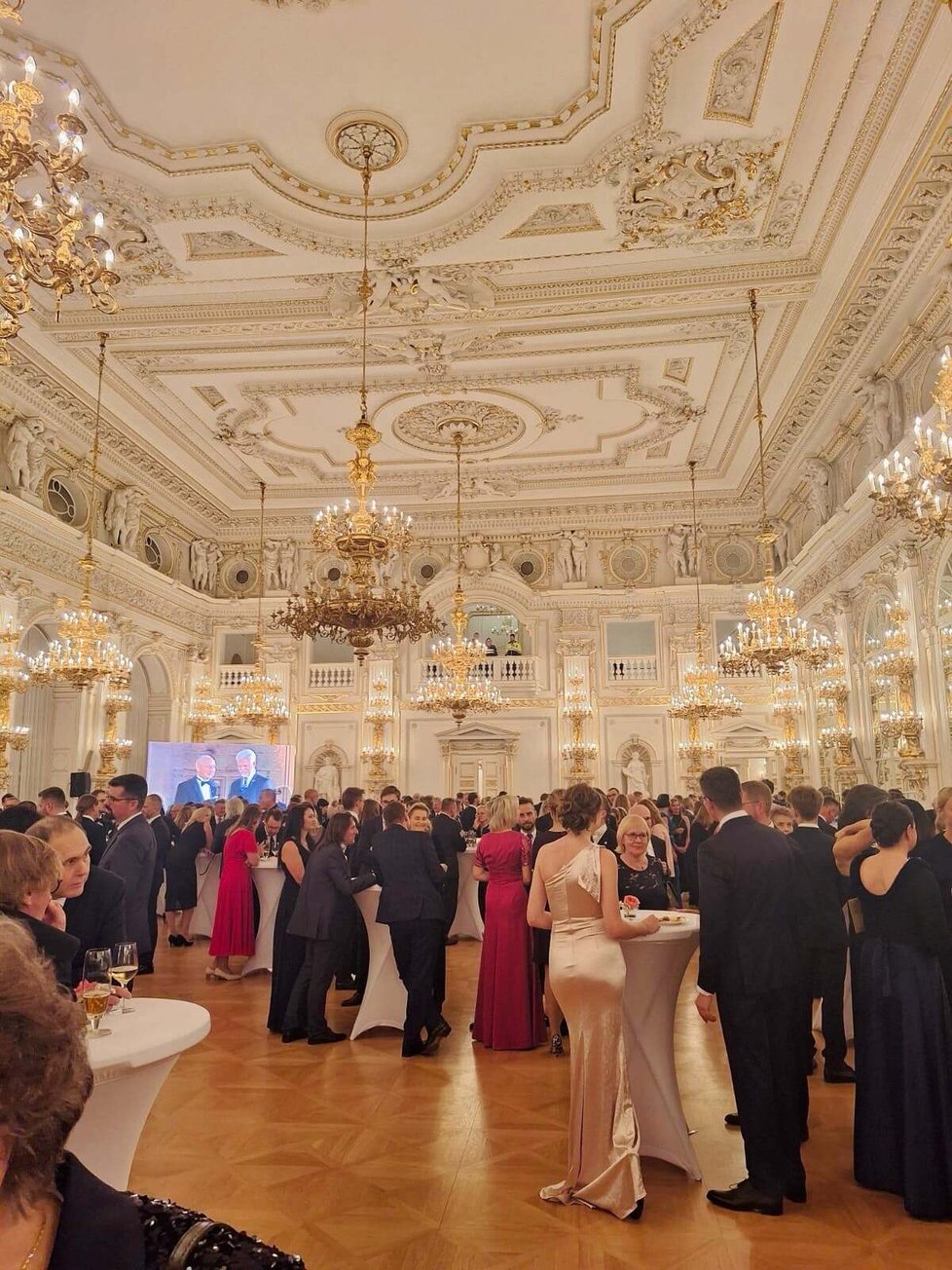 Poslankyně STAN Jana Krutáková sdílela foto ze Španělského sálu (28.10.2025) Poslankyně STAN Jana Krutáková sdílela foto ze Španělského sálu (28.10.2025)