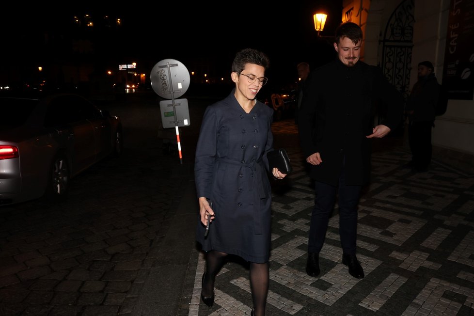 Příchody na předávání státních vyznamenání (28.10.2025) Příchody na předávání státních vyznamenání (28.10.2025)