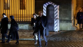 Odchody z předávání státních vyznamenání: Mirek Topolánek (28.10.2025)