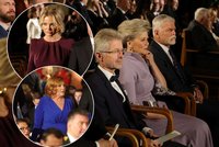 Móda z udílení státních vyznamenání: Eva Pavlová překvapila účesem, Monika Babišová vsadila na luxusní odstín