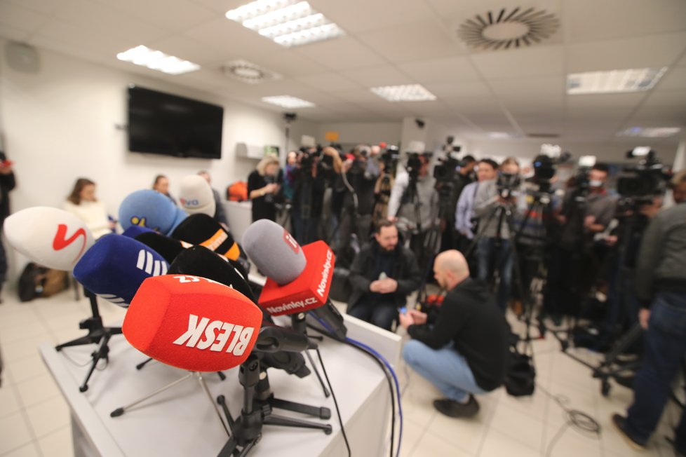 Tisková konference státních zástupců a policie k „únosu“ Andreje Babiše juniora (16.11 2018)