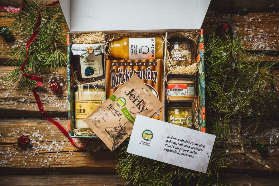 Darujte vánoční dárek přímo od Regionálních výrobců!