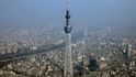 Stavba nazvaná Tokyo Skytree, která dosahuje výšky 634 metrů, byla dobudována s dvouměsíčním zpožděním, jež způsobilo loňské zemětřesení, přívalová vlna cunami a jaderná katastrofa.