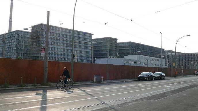 Stavba nového sídla německé rozvědky Stavba nového sídla německé rozvědky