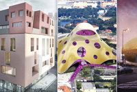 Chobotnice, Maršmeloun, Zlaté vejce: Znáte návrhy architektů, které rozdělily Prahu?