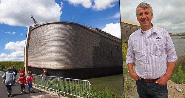 Replika Noemovy archy v životní velikosti popluje do Izraele. Váží 2 500 tun