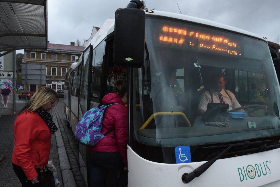 Stávka autobusů v Česku