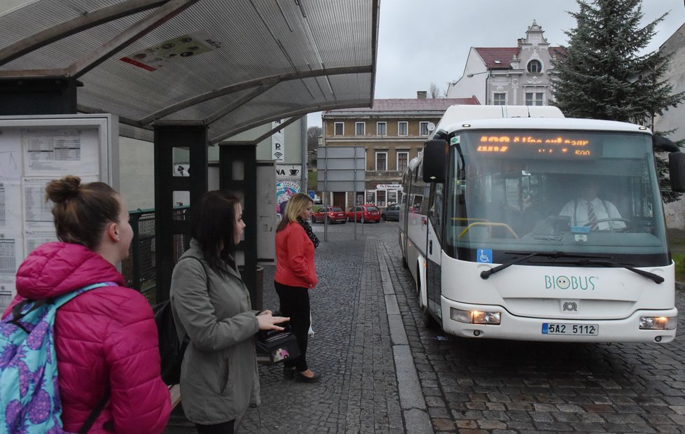 Na řadě míst Česka kvůli stávce nevyjely autobusy.