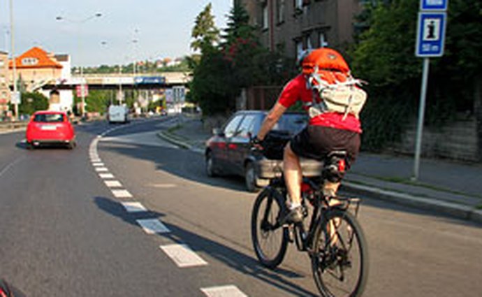 Po pražských cyklostezkách projelo dnes sedmkrát víc cyklistů