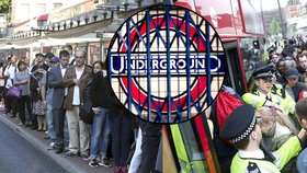 Londýnskou dopravu ochromila stávka metra.