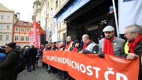 Stávka v ČR: Praha (27. 11. 2023)