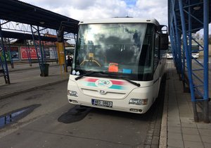 Většina autobusů v Kyjově dnes nevyjela. Linky zajišťované ČSAD Hodonín ale fungovaly bez jakýchkoliv omezení.