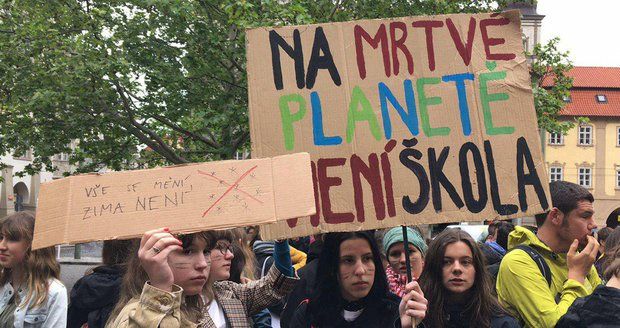 Další protest za klima: „Politici, přidejte se k nám!“ volají studenti. A sejdou se znovu