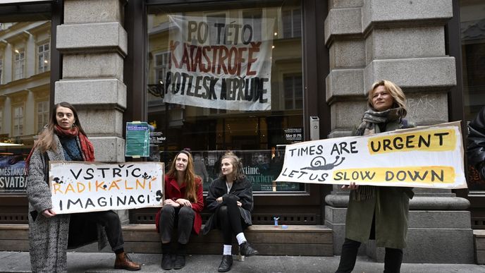 Stávka vysokoškolských studentů za klima