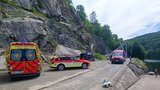 Muž u Štěchovic spadl ze skály: Nepomohla mu ani okamžitá resuscitace