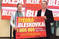 Blesk udělal z maminky Evy milionářku: Stačilo hrát Štědrou Bleskovku!