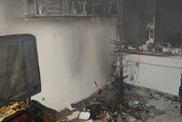 Štědrý večer některým nenastal: Pražští hasiči museli kvůli svátkům do akce třikrát, policista se nadýchal kouře