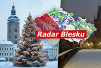 Do Česka míří pořádná zima. Budou konečně zase bílé Vánoce? Sledujte radar Blesku