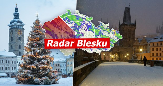 Do Česka míří pořádná zima. Budou konečně zase bílé Vánoce? Sledujte radar Blesku