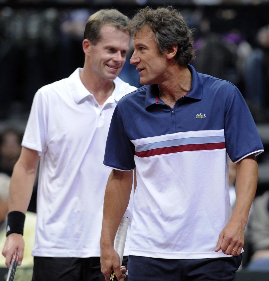 Stefan Edberg spolu s Matsem Wilanderem