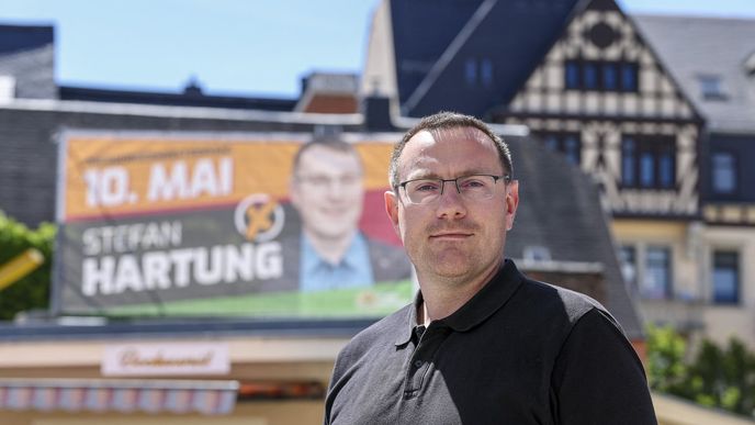 Německý politik Stefan Hartung Německý politik Stefan Hartung