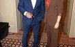 Oslava 70. narozenin Štefana Margity: Pavel Travníček a Monika Trávníčková Oslava 70. narozenin Štefana Margity: Pavel Travníček a Monika Trávníčková
