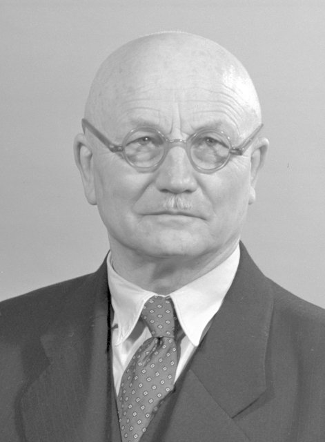 Profesor Václav Dašek na snímku z roku 1957