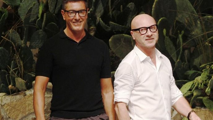 Stefano Gabbana (vlevo) a Domenico Dolce