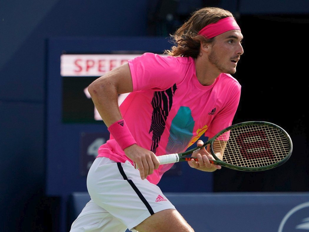 Řecký talent Stefanos Tsitsipas dotáhl svou překvapivou pouť tenisovým turnajem v Torontu až do finále.