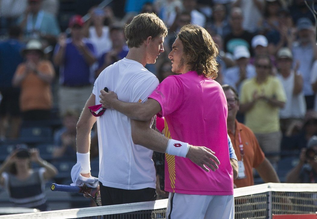 V sobotním semifinále Tsitsipas udolal po téměř třech hodinách finalistu Wimbledonu Jihoafričana Kevina Andersona.