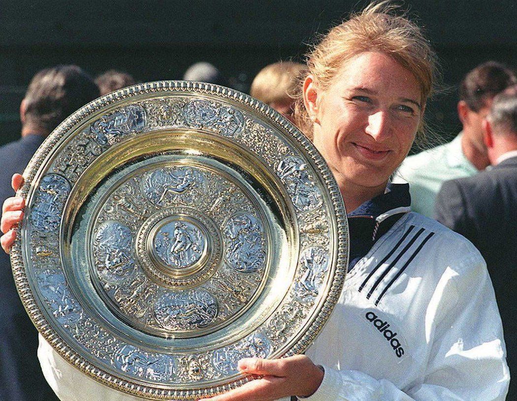 Legendární německá tenistka Steffi Grafová, manželka slavného šampiona