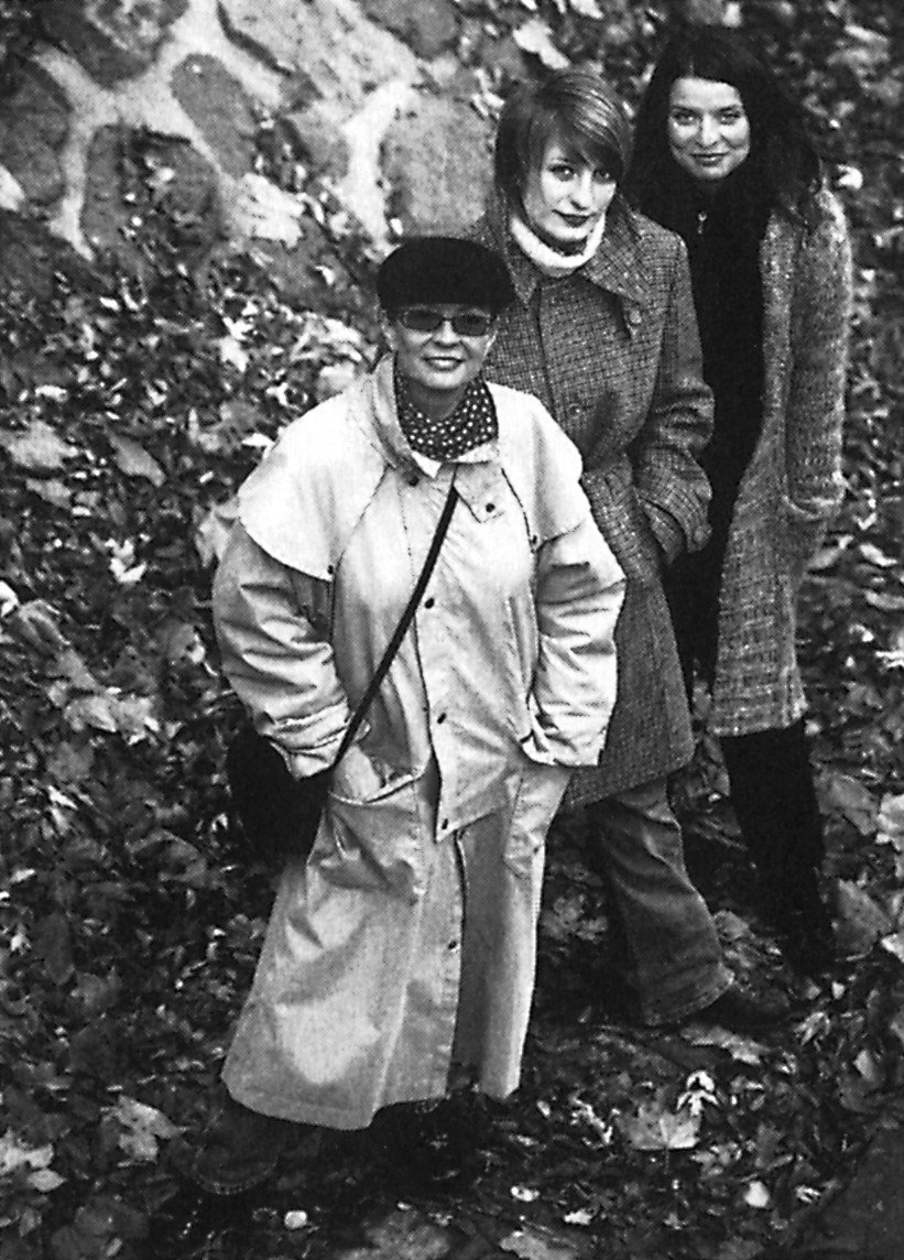 Evelina Steimarová s dcerami Aničkou Pilívkovou a Vendulkou Rytířovou