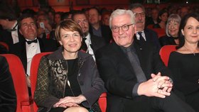 Německý prezident Steinmeier s manželkou Elke