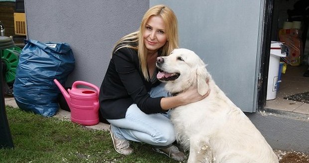 Ivana Gottová a její fenka Stella