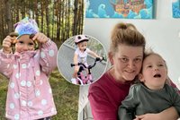 Zánět Stellince (3) poškodil mozek: Holčičku málem zabila chřipka!
