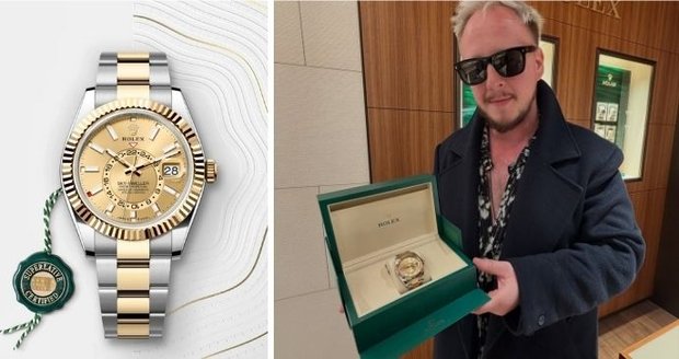 Štepán Kozub se pochlubil: Hodinky za 600 tisíc!