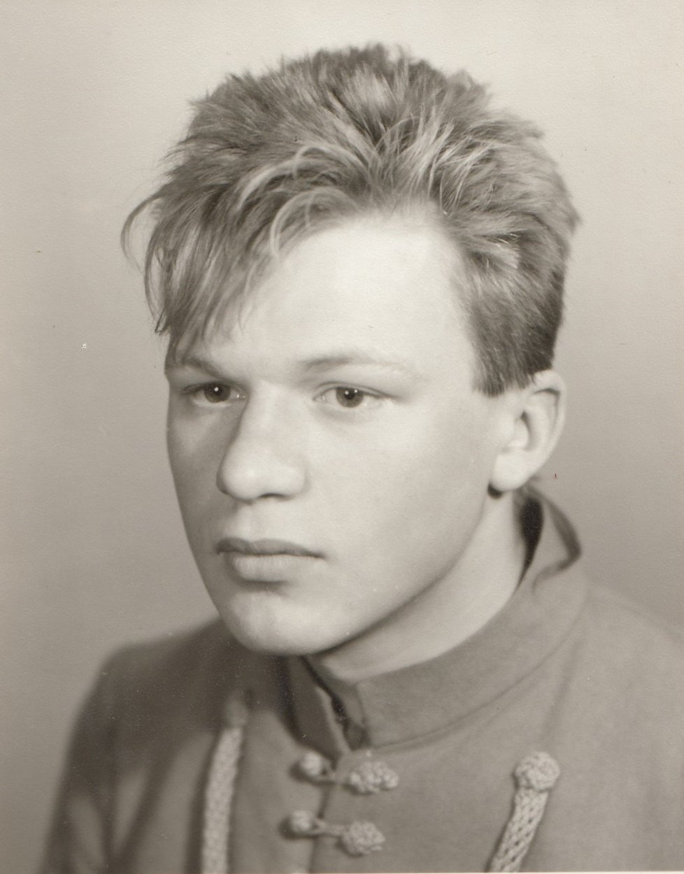 Štěpán Málek, foto z maturitního tabla, 1984.