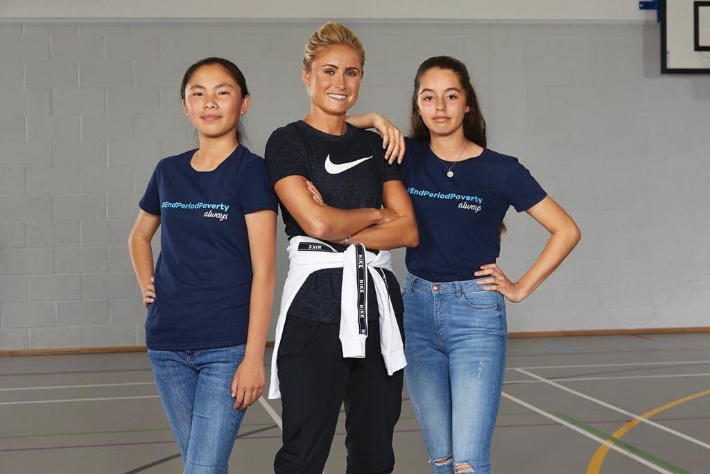 Steph Houghton je další ženou z oblasti sportu, která se rozhodla otevřeně promluvit o menstruaci.