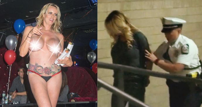 Stormy Daniels zadrželi údajně kvůli tomu, že se měla nechat osahávat při striptýzu.