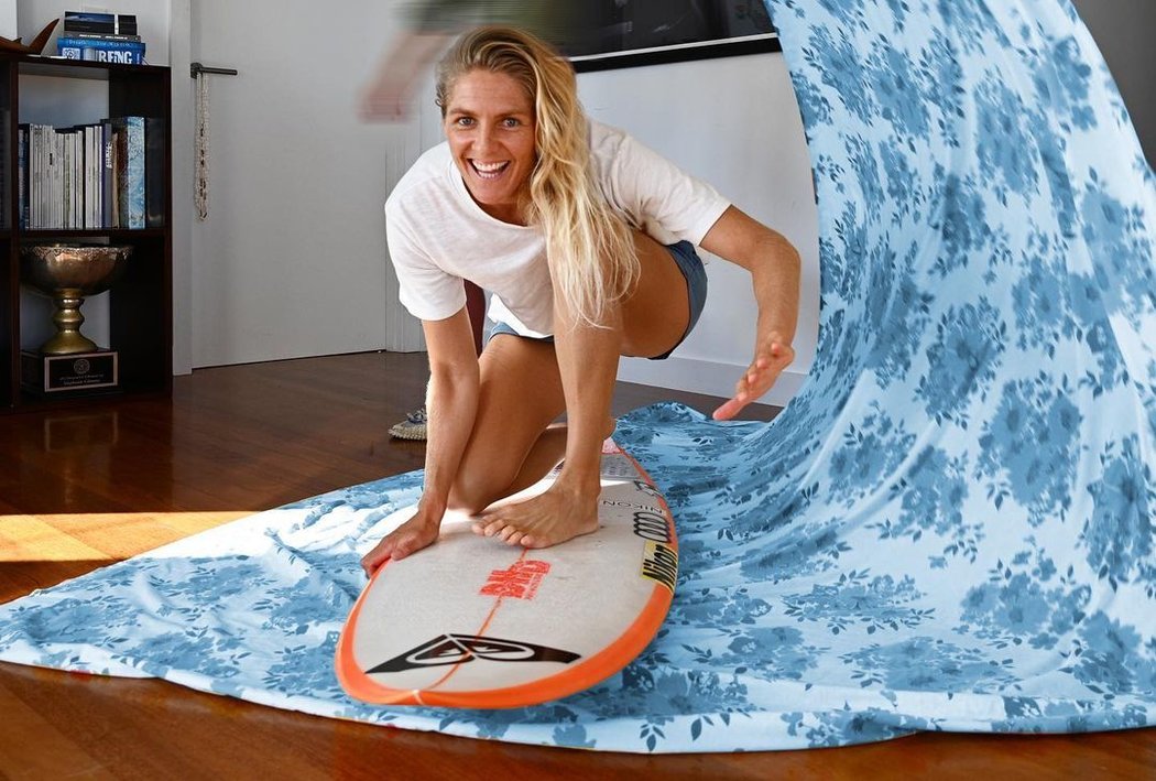 Legendární australská surfařka Stephanie Gilmoreová