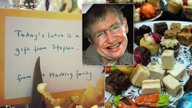 Poslední dar Stephena Hawkinga: Fyzik uspořádal hostinu pro bezdomovce.