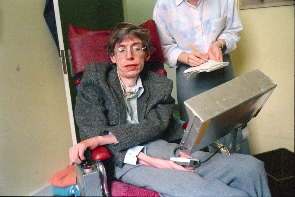 Stephen Hawking v roce 1987