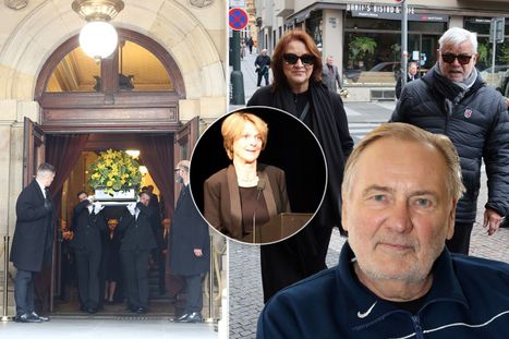 Obrázek: Nejsilnější chvíle z pohřbu Jiřího Štěpničky (†79): Kolegové nad rakví řekli: Z Národního chtěl nohama napřed!