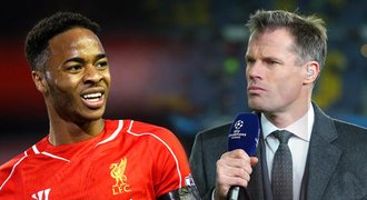 Sterling trucuje. Styděl bych se i před recepční, zaútočil Carragher