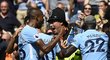 Záložník Manchesteru City Raheem Sterling rozhodl zápas v Bournemouthu, pak byl ale vyloučen za oslavu